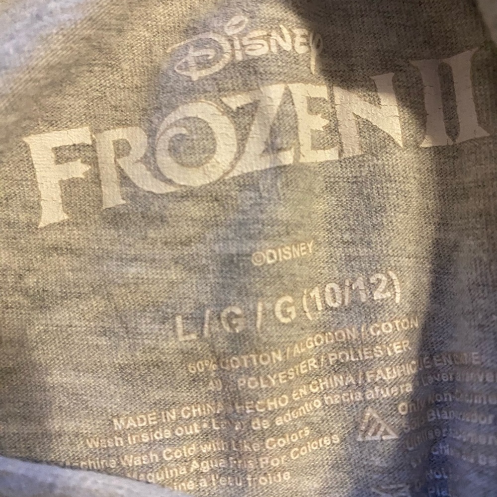 Disney Frozen Anna Tshirt GIRLS CAN DO ANYTHING - Picture 4 of 4
